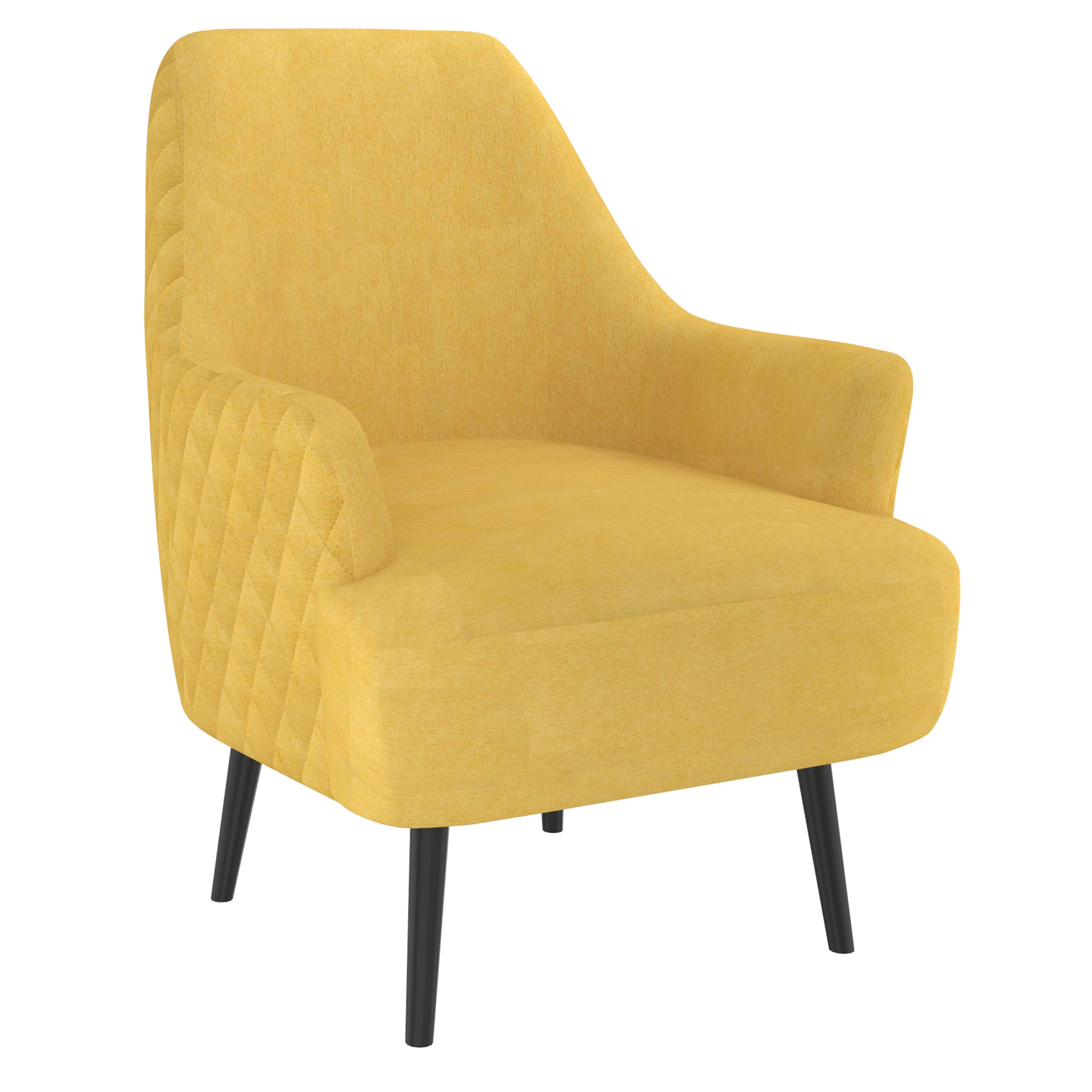 Nomi Mustard Accent Chair - Splendid Furnishings