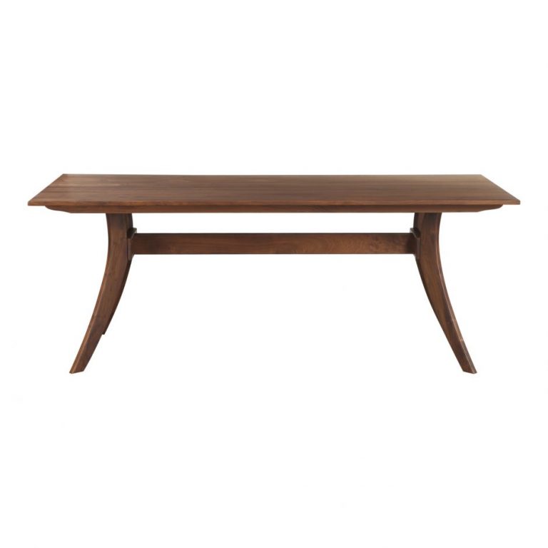Florence Walnut Small Dining Table - Splendid Furnishings